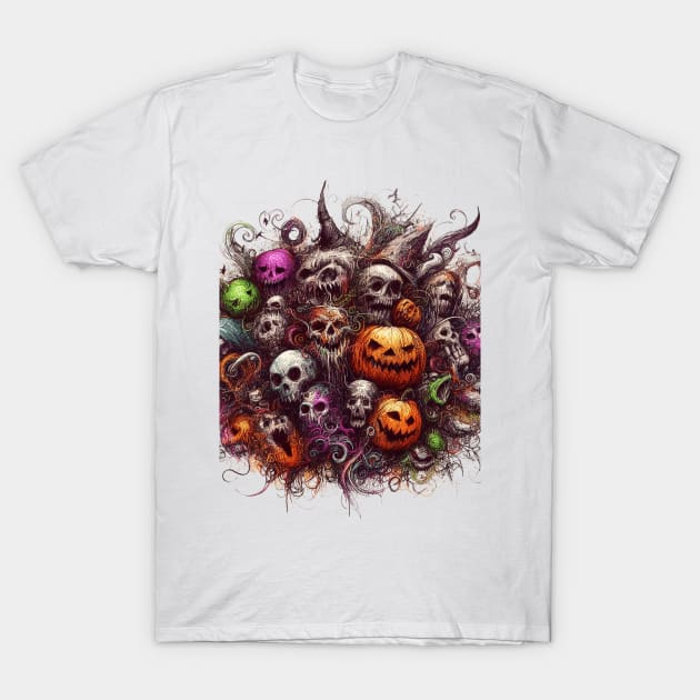 Whimsical Weavings of Witching Hour T-Shirt by AmazinfArt